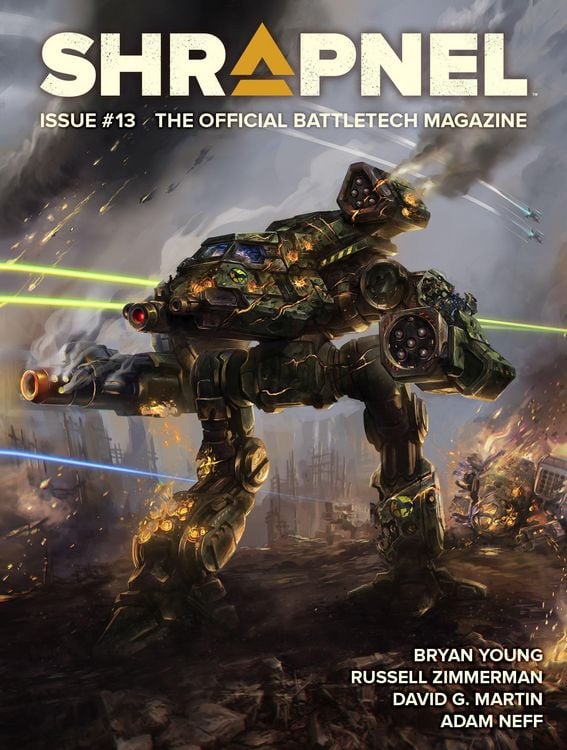 Produktbild: BattleTech: Shrapnel, Issue #13 (The Official BattleTech Magazine)