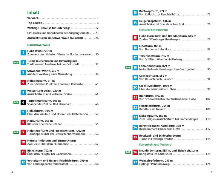 Produktbild: ROTHER Wanderbuch Aussichtst&uuml;rme Schwarzwald