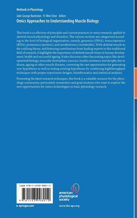 Produktbild: Omics Approaches to Understanding Muscle Biology