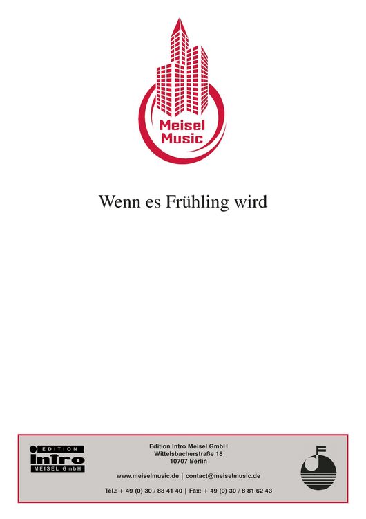 Produktbild: Wenn es Fr&uuml;hling wird