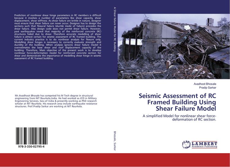 Produktbild: Seismic Assessment of RC Framed Building Using Shear Failure Model