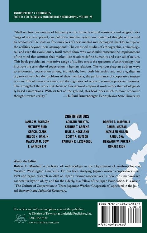 Produktbild: Cooperation in Economy and Society