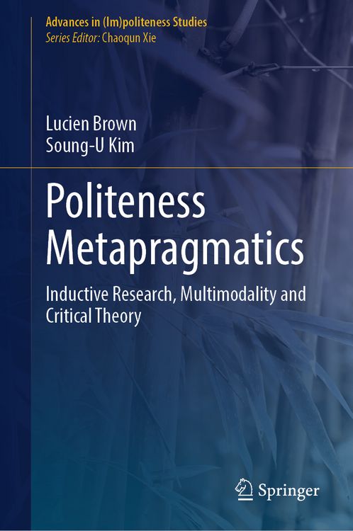 Produktbild: Politeness Metapragmatics