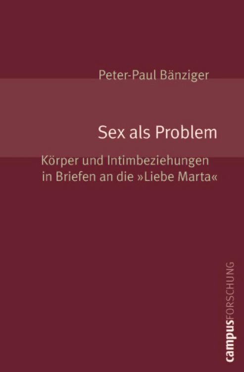 Produktbild: Sex als Problem