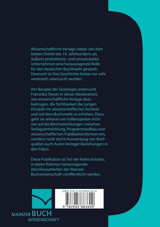 Produktbild: Soziologie 1900-1933