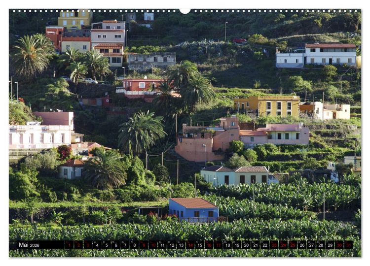 Produktbild: La Gomera - Ansichten und Aussichten (Wandkalender 2026 DIN A2 quer), CALVENDO Monatskalender