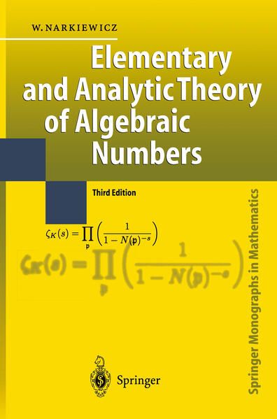 Produktbild: Elementary and Analytic Theory of Algebraic Numbers