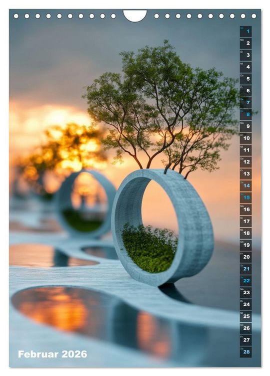 Produktbild: Ein Jahr voller Tagtr&auml;ume (Wandkalender 2026 DIN A4 hoch), CALVENDO Monatskalender