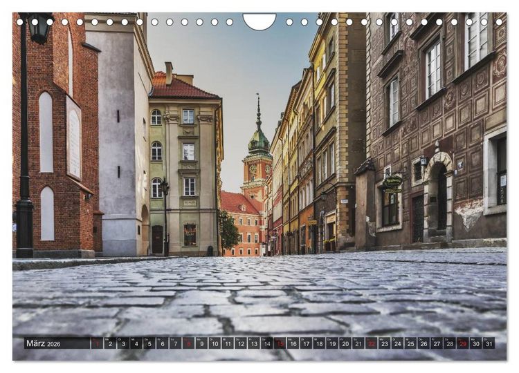 Produktbild: Ein Wochenende in Warschau (Wandkalender 2026 DIN A4 quer), CALVENDO Monatskalender