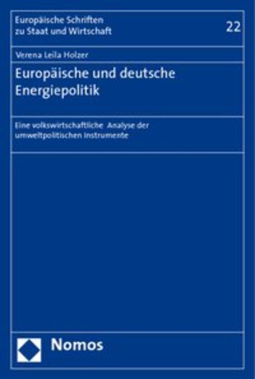 Bild vom Artikel Europäische und deutsche Energiepolitik vom Autor Verena Leila Holzer