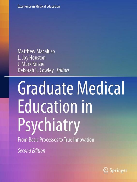 Produktbild: Graduate Medical Education in Psychiatry