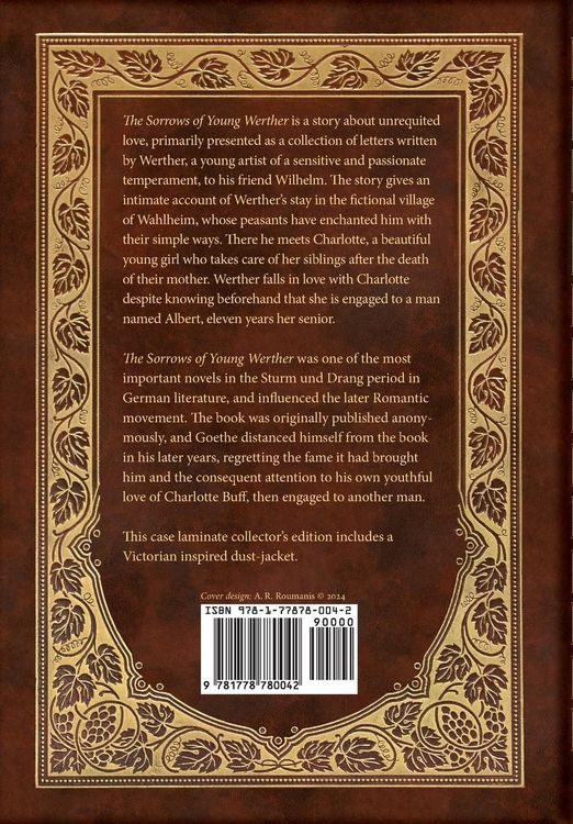 Produktbild: The Sorrows of Young Werther (Royal Collector's Edition) (Case Laminate Hardcover with Jacket)