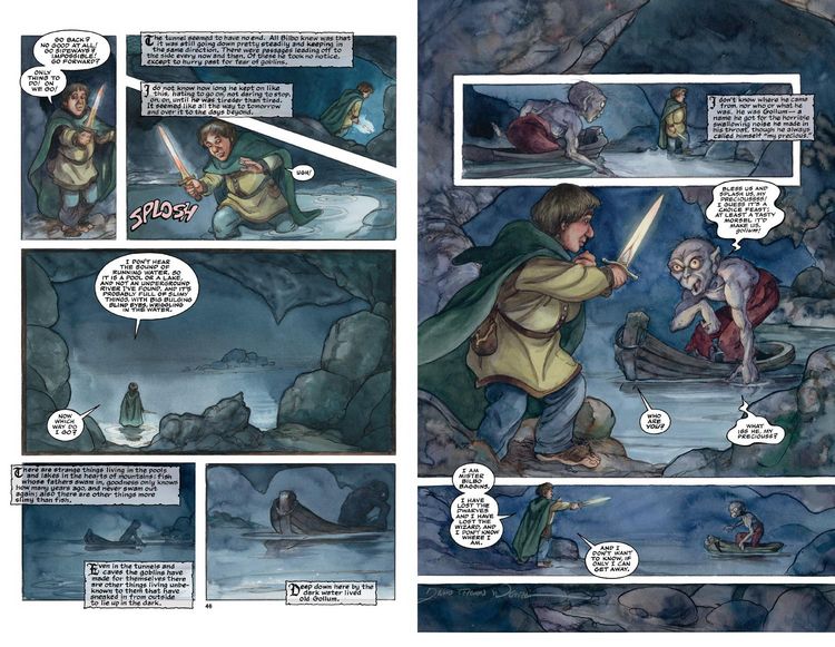 Produktbild: The Hobbit Graphic Novel