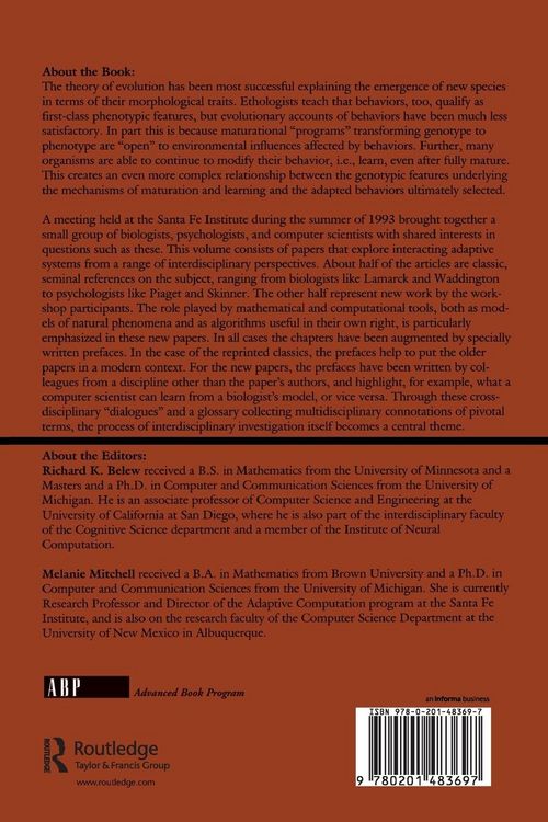 Produktbild: Adaptive Individuals In Evolving Populations