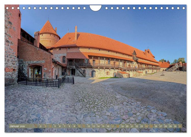 Produktbild: Tallinn-Riga-Vilnius-Memel, eine Traumreise durch das Baltikum. (Wandkalender 2026 DIN A4 quer), CALVENDO Monatskalender