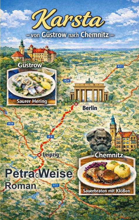 Produktbild: Karsta - von G&uuml;strow nach Chemnitz
