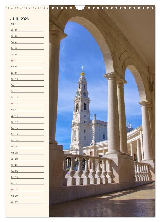 Produktbild: Portugal (Wandkalender 2026 DIN A3 hoch), CALVENDO Monatskalender