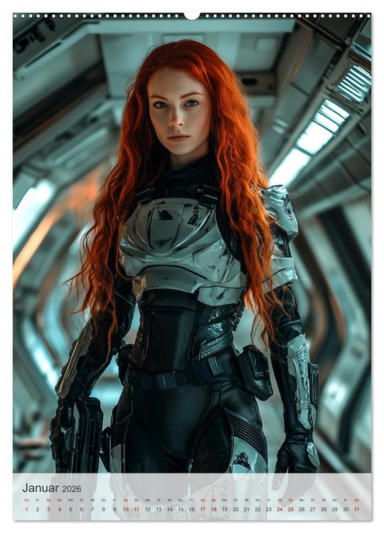 Produktbild: Cosplay Girls Extreme (hochwertiger Premium Wandkalender 2026 DIN A2 hoch), Kunstdruck in Hochglanz