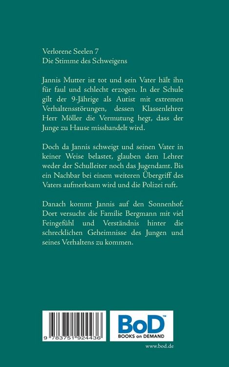 Produktbild: Verlorene Seelen 7 - Die Stimme des Schweigens