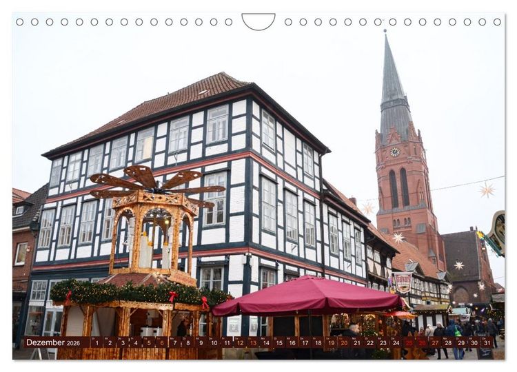 Produktbild: Nienburg - Weser (Wandkalender 2026 DIN A4 quer), CALVENDO Monatskalender