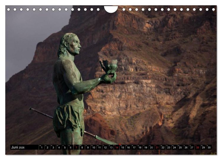 Produktbild: La Gomera - Valle Gran Rey (Wandkalender 2026 DIN A4 quer), CALVENDO Monatskalender