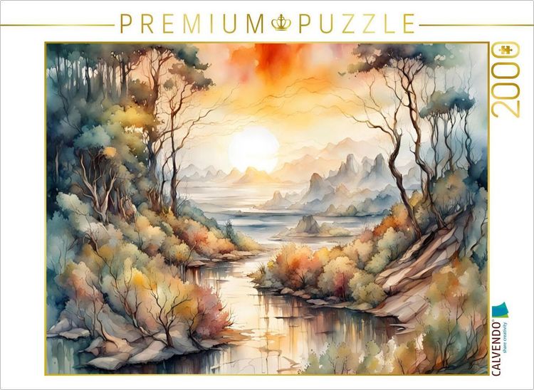 Produktbild: CALVENDO Puzzle Sonniger Sommer | 2000 Teile Lege-Gr&ouml;&szlig;e 90x67cm Foto-Puzzle f&uuml;r gl&uuml;ckliche Stunden