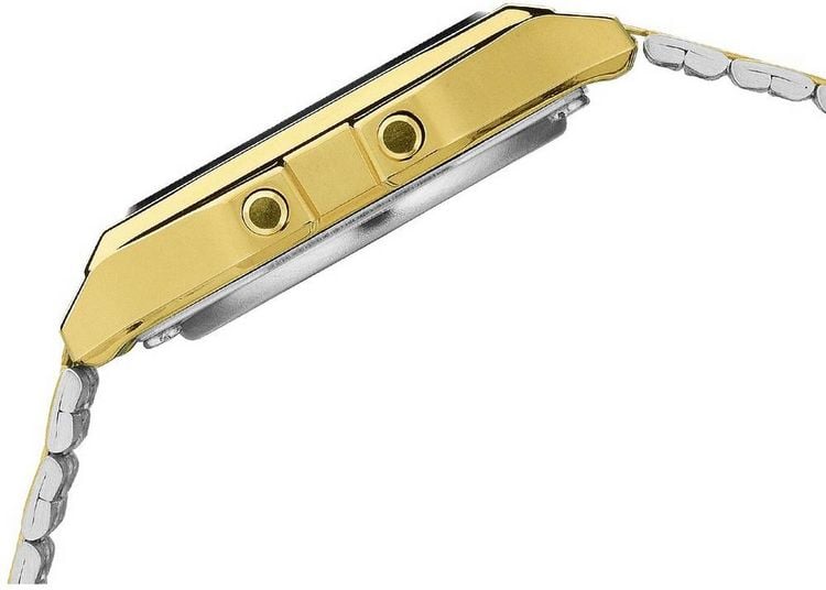Produktbild: Casio Quarz Armbanduhr A159WGEA-1EF (L x B x H) 36.8 x 32.2 x 8.2 mm Gold Geh&auml;usematerial=Harz Material (Armband)=Edelstahl