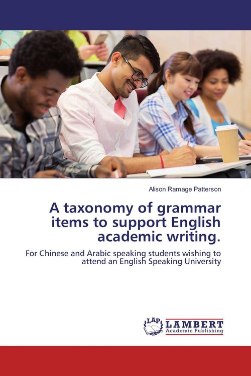 Produktbild: A taxonomy of grammar items to support English academic writing.