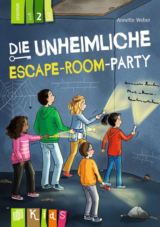 Produktbild: Die unheimliche Escape-Room-Party &ndash; Lesestufe 2