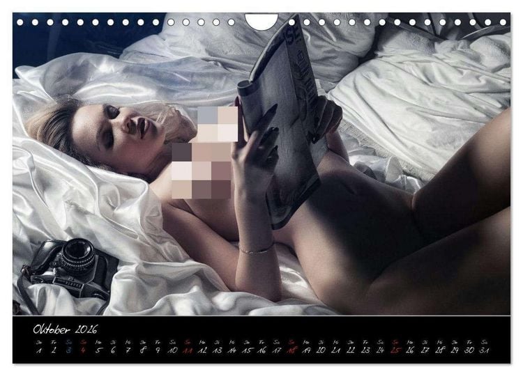 Produktbild: PinUp-Kalender 2026 (Wandkalender 2026 DIN A4 quer), CALVENDO Monatskalender