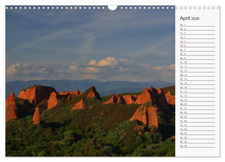 Produktbild: Der Nordwesten Spaniens (Wandkalender 2026 DIN A3 quer), CALVENDO Monatskalender