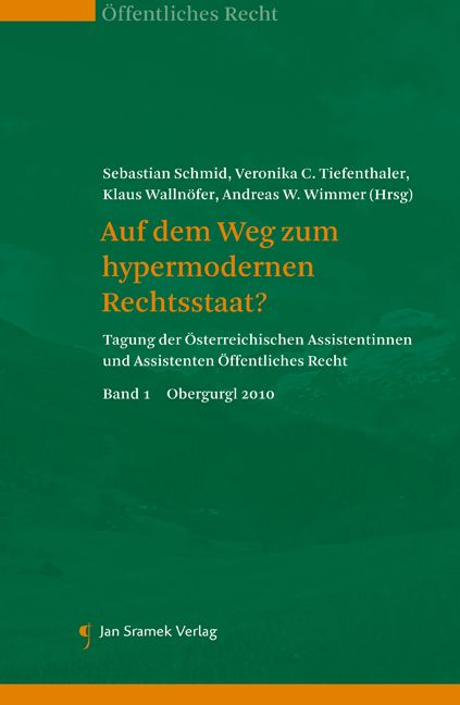Produktbild: Auf dem Weg zum hypermodernen Rechtsstaat?