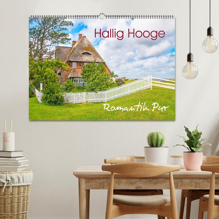 Produktbild: Hallig Hooge - Romantik Pur (Wandkalender 2026 DIN A2 quer), CALVENDO Monatskalender