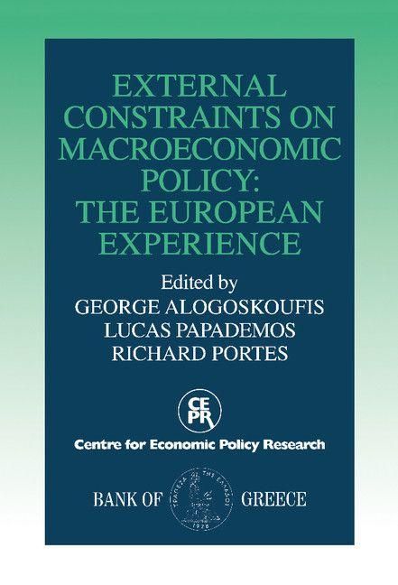 Produktbild: External Constraints on Macroeconomic Policy