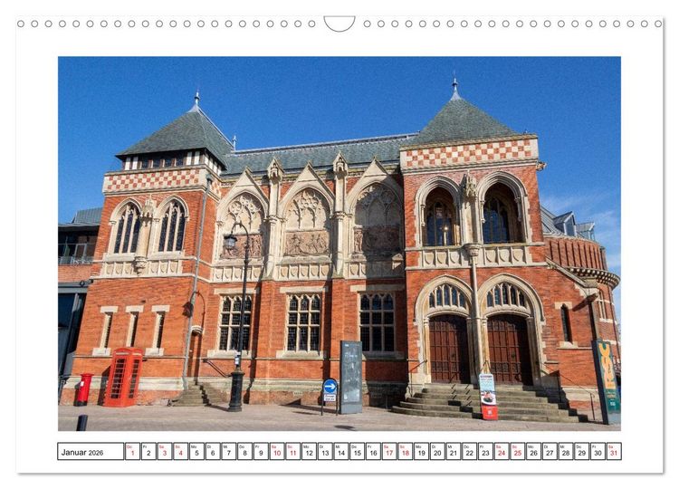 Produktbild: Stratford upon Avon - Shakespeare-Stadt (Wandkalender 2026 DIN A3 quer), CALVENDO Monatskalender