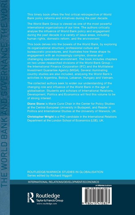 Produktbild: The World Bank and Governance