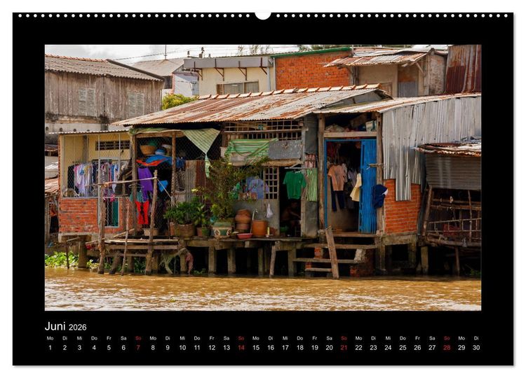 Produktbild: Unterwegs in Vietnam (Wandkalender 2026 DIN A2 quer), CALVENDO Monatskalender