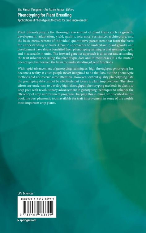 Produktbild: Phenotyping for Plant Breeding