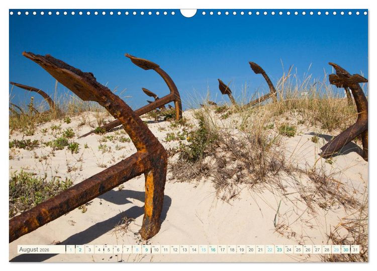 Produktbild: Algarve real - Impressionen aus Olh&atilde;o und Tavira (Wandkalender 2026 DIN A3 quer), CALVENDO Monatskalender