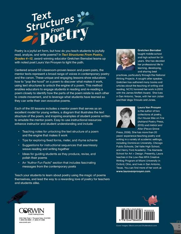Produktbild: Text Structures from Poetry, Grades 4-12