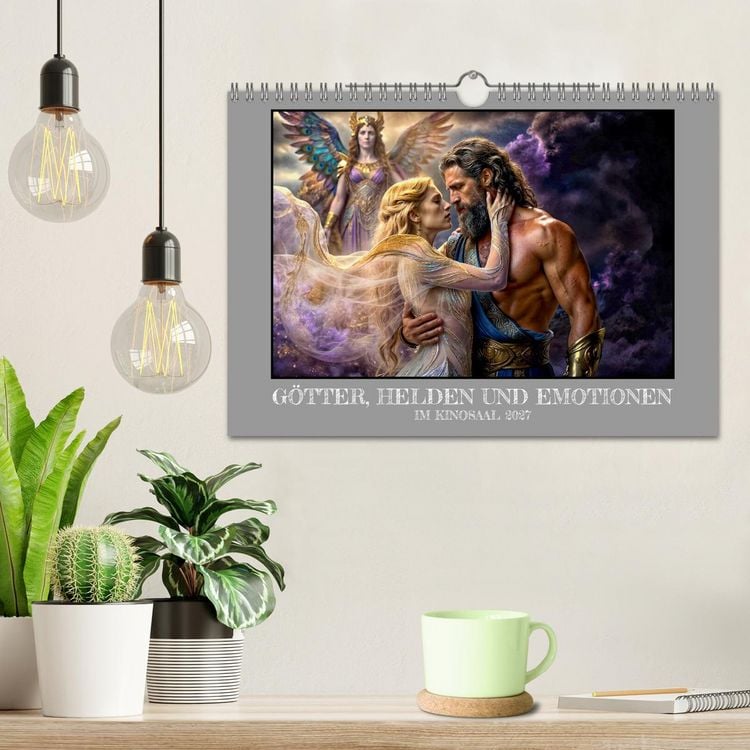 Produktbild: G&ouml;tter, Helden und Emotionen im Kinosaal (Wandkalender 2027 DIN A4 quer), CALVENDO Monatskalender