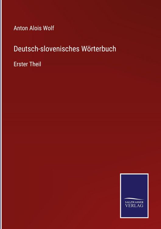 Produktbild: Deutsch-slovenisches W&ouml;rterbuch