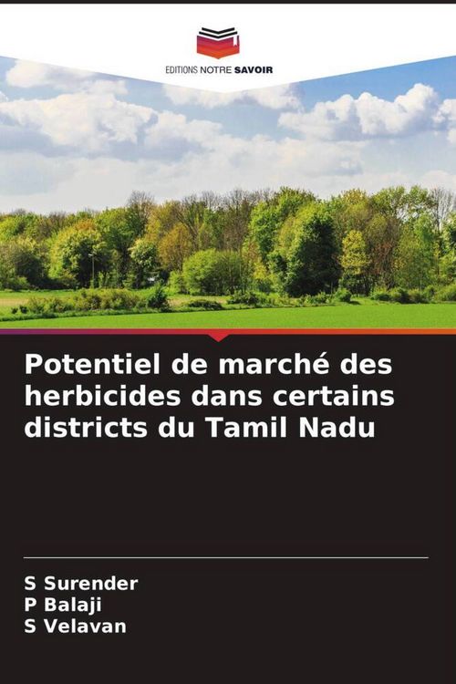 Produktbild: Potentiel de march&eacute; des herbicides dans certains districts du Tamil Nadu
