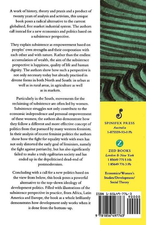 Produktbild: The Subsistence Perspective