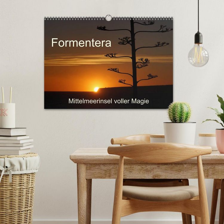 Produktbild: Formentera - Mittelmeerinsel voller Magie (Wandkalender 2026 DIN A3 quer), CALVENDO Monatskalender