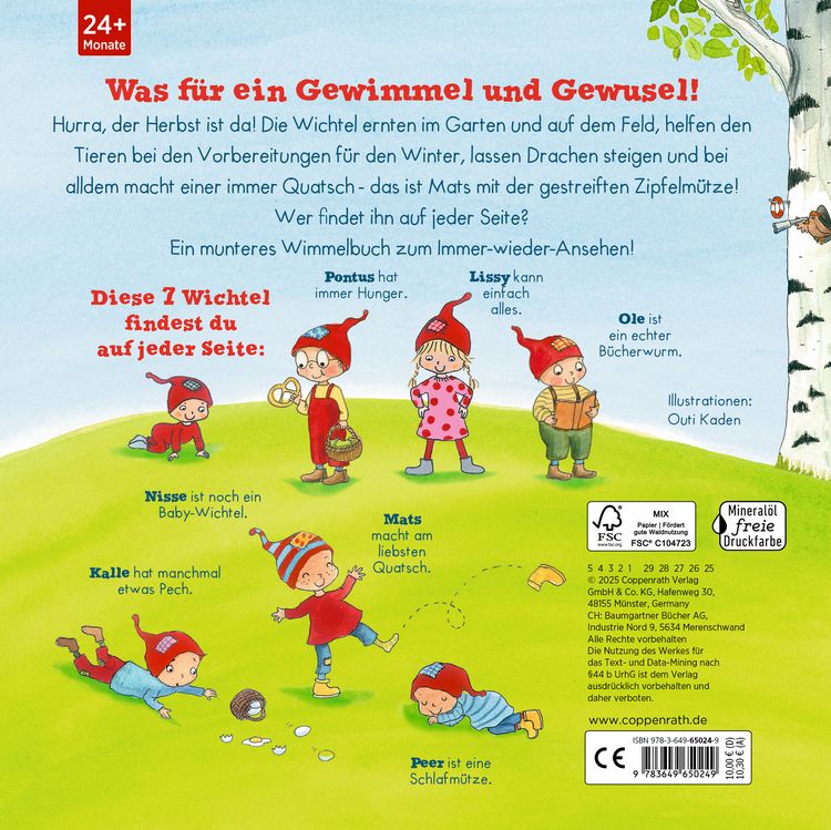Produktbild: Mein Herbstwichtel-Wimmelbuch