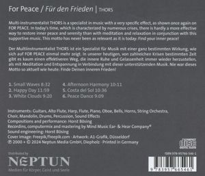 Produktbild: For Peace / F&uuml;r den Frieden