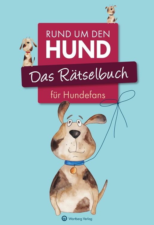 Produktbild: Das Rätselbuch für Hundefans
