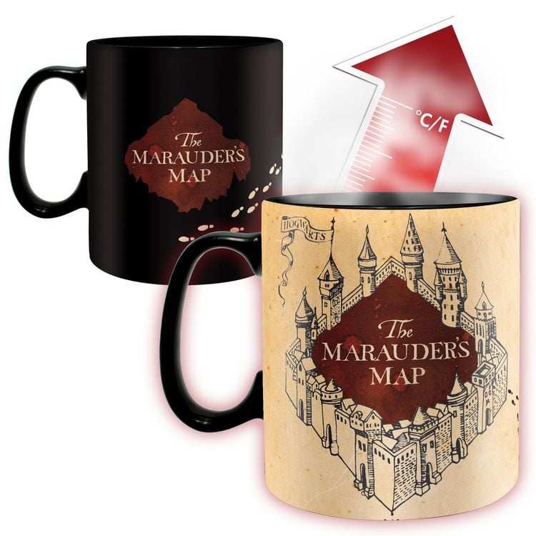 Produktbild: HARRY POTTER - Mug Heat Change - 460 ml - Marauder - cardboard