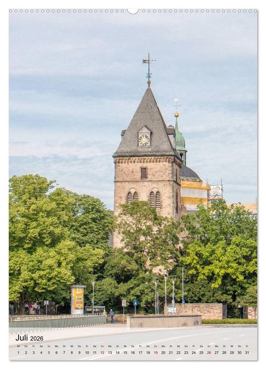 Produktbild: Altes Hameln (hochwertiger Premium Wandkalender 2026 DIN A2 hoch), Kunstdruck in Hochglanz
